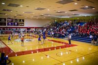 USA Volleyball Court during game