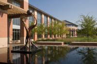 Student Rec Center Water Feature - Right View